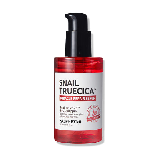 Some By Mi Snail Trucica Miracle Repair Serum - 1.69Oz, 50Ml - Made From Snail Mucin For Sensitive Skin - Daily Repair Face Seru