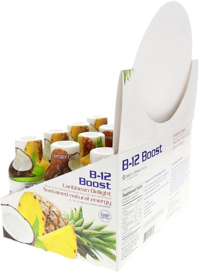High Performance Fitness B-12 Boost, 12-2oz Bottles