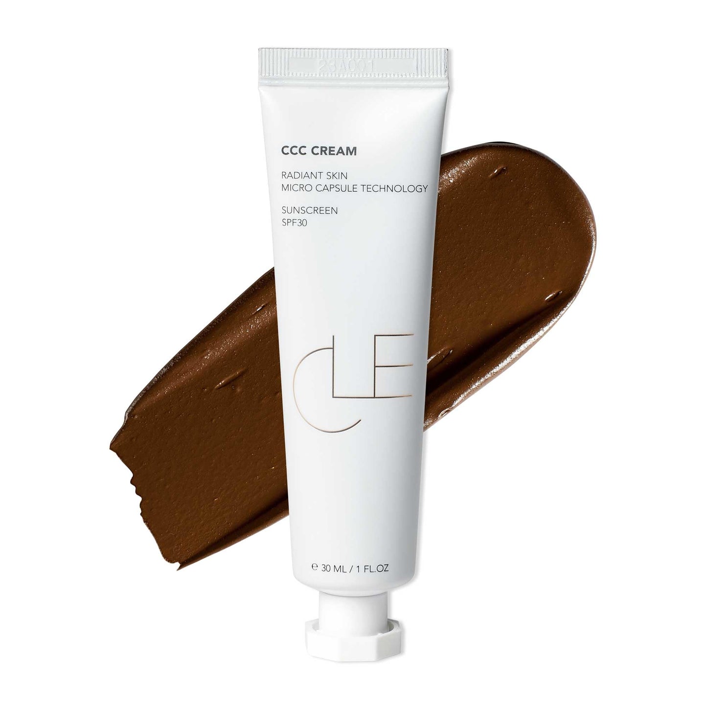 CLE Cosmetics CCC Cream (Neutral Deep 503 / SPF 30) - Color Correcting CC Cream with Sunscreen - Lightweight, Hydrating, Light to Medium Coverage Foundation - BB & CC Cream Hybrid - 1 fl oz