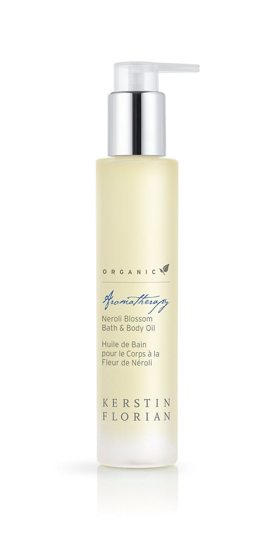 Kerstin Florian Organic Neroli Blossom Bath & Body Oil, Nutrient-Rich Moisturizer With Coconut And Jojoba Oil (3.4 Fl Oz)