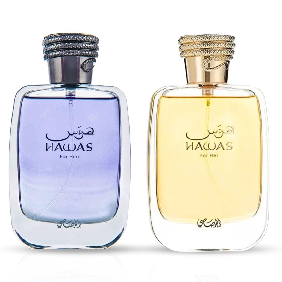 RASASI Hawas For Men | 100ML Long-Lasting Arabian Eau De Parfum - Bold Fragrance