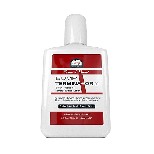 BUMP TERMINATOR Extra Strength Severe Bumps Lotion by Breej, 6.8 fl oz (200 ml)
