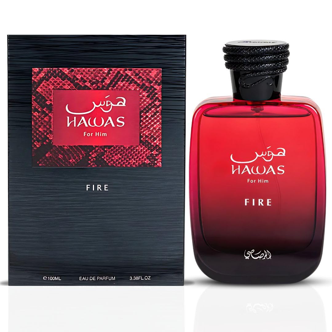 Hawas For Him & Hawas Fire Eau De Parfum Spray | 100ML | Fresh Masculine Scents