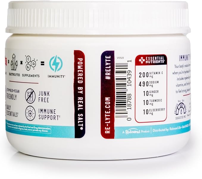 REDMOND Re-Lyte Immunity, Multivitamin Supplement Mix (BlackBerry)