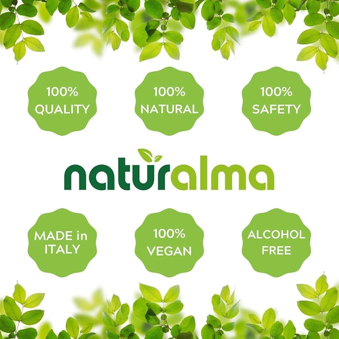 Naturalma Lemon Balm (Melissa officinalis) Leaf Alcohol-Free Tincture - 16.9 fl oz Liquid Extract in Drops - Herbal Supplement - Vegan
