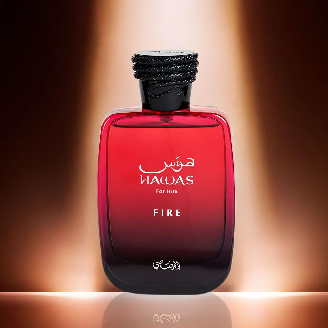 RASASI Hawas For Men | 100ML Long-Lasting Arabian Eau De Parfum - Bold Fragrance