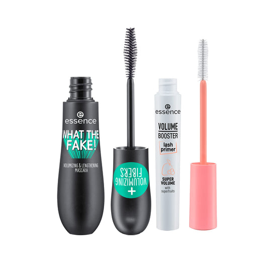 What the Fake! Mascara & Volume Booster Lash Primer Mascara Bundle