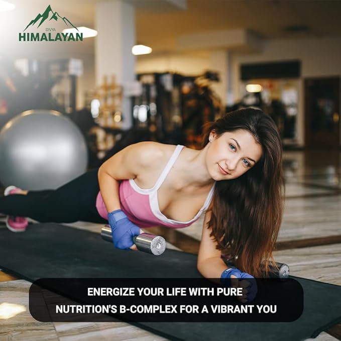 Plant Based B Complex Capsules Supplement | Methylated B Complex Vitamins | B Vitamins Promote Body Energy Support Healthy Digestive Health Immunity - 60 Tablet