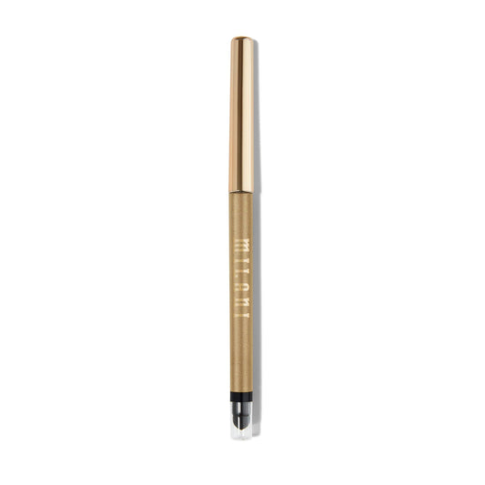 Milani Stay Put Eyeliner - Goal Digger (0.01 Ounce) Cruelty-Free Self-Sharpening Eye Pencil With Built-In Smudger - Line & Defin