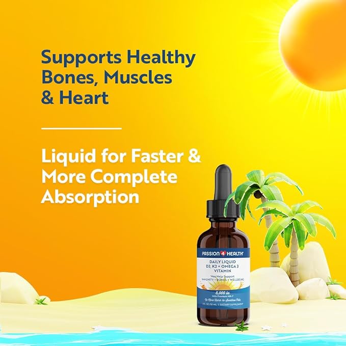 Liquid Multivitamin Plus Organic Liquid D3K2 Omega 3