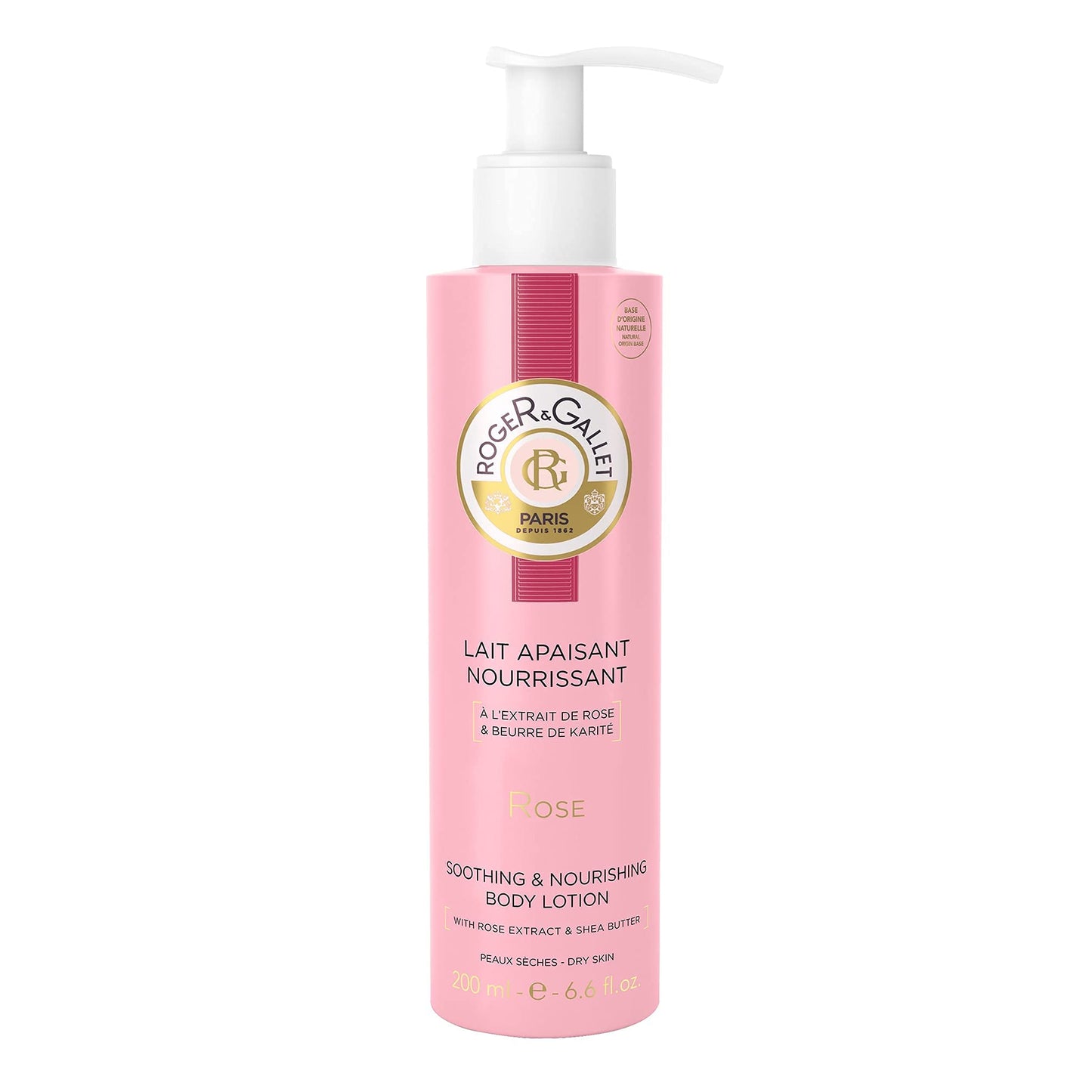 ROGER & GALLET | Body Lotion for Women | Nourishing Lotion for Dry Skin | Body Lotion Body Care (Rose | 6.6 Oz.)