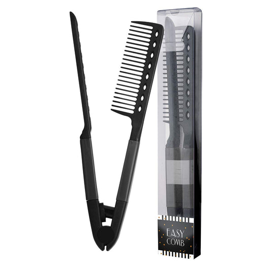 HerStyler Comb For Straightening Hair - Hair Styling Comb For Great Tresses - Flat Iron Comb With A Firm Grip - Straightening Co