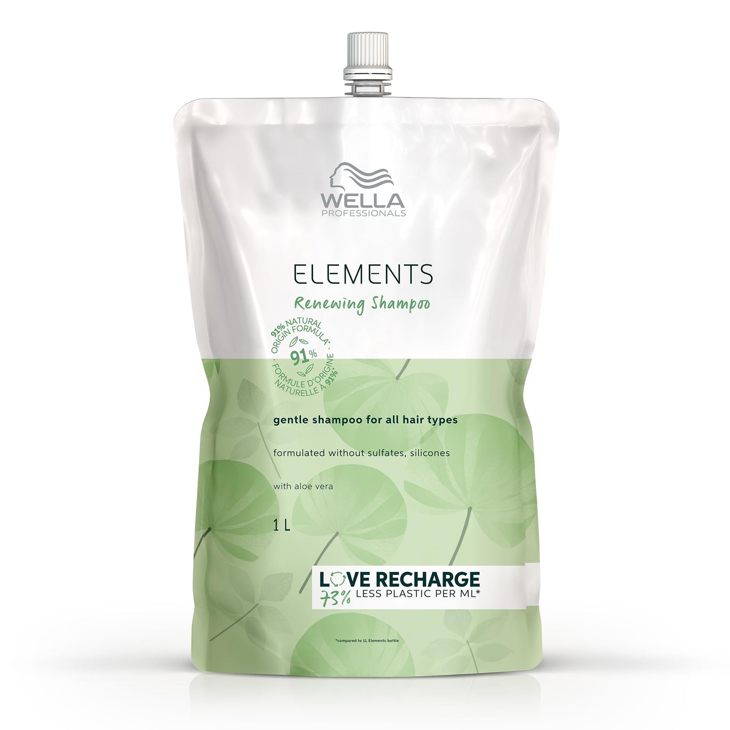 Wella Professionals Elements Renewing Shampoo, Formulated with Natural Ingredients, Sulfate and Silicone Free Shampoo, For All H
