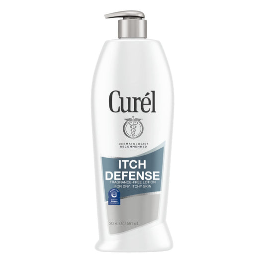 Curel Itch Defense Calming Body Lotion, Moisturizer For Dry, Itchy Skin, Body And Hand Lotion, With Advanced Ceramide Complex, P