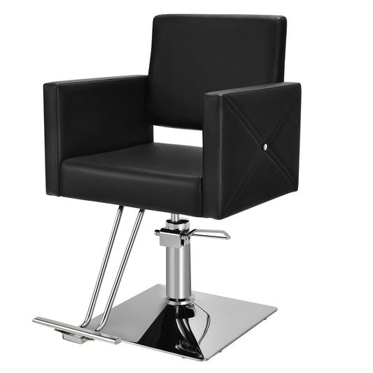 Dortala Salon Chair For Hair Stylist, Adjustable Multi-Purpose Barber Chair With Hydraulic Pump, Classic Styling Beauty Spa Equi