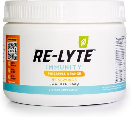 REDMOND Re-Lyte Immunity, Multivitamin Supplement Mix (Pinapple Orange)