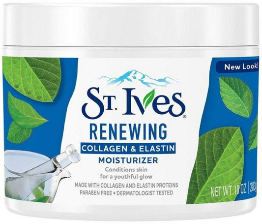 St. Ives Renewing Collagen & Elastin Moisturizer, 10 Oz (Pack Of 5)