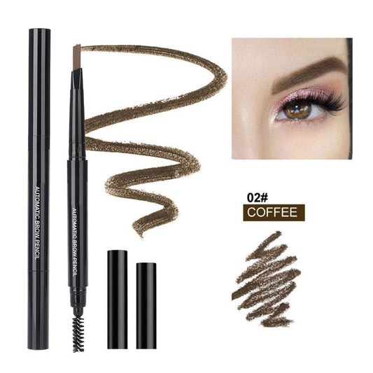 5 Colors Eyebrow Pen, Long Lasting Eyebrow Gel For Waterproof Eyebrow Makeup Waterproof Eye Brow Pencil Triangular Tip With Brus