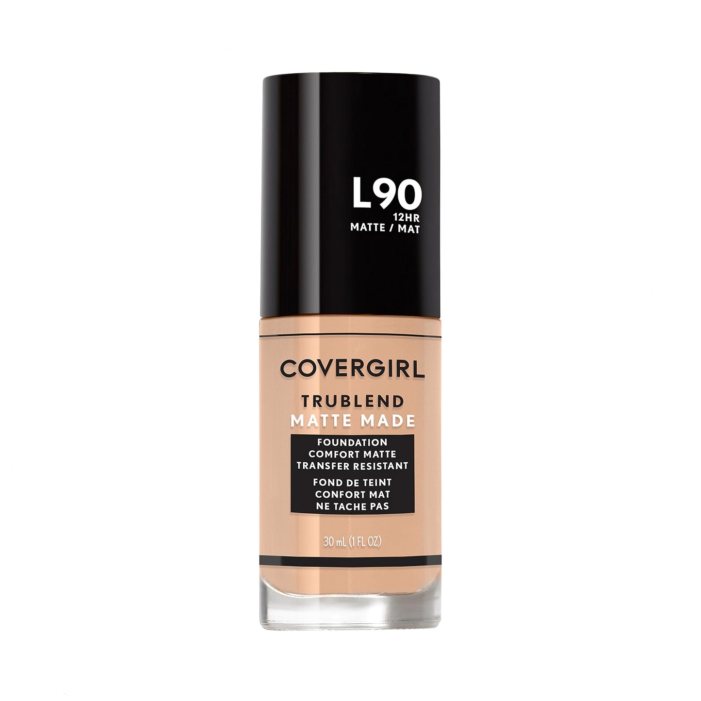 COVERGIRL TruBlend Matte Made Liquid Foundation, Classic Beige, 1 Fl Oz (Pack of 1)