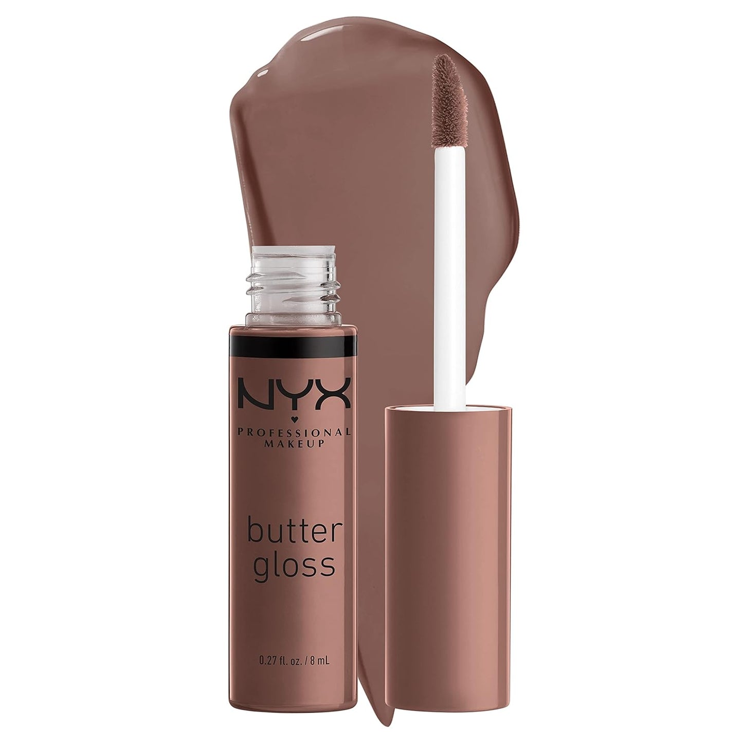 NYX Butter Gloss | Non-Sticky Brown Sugar Lip Gloss for All Skin Tones