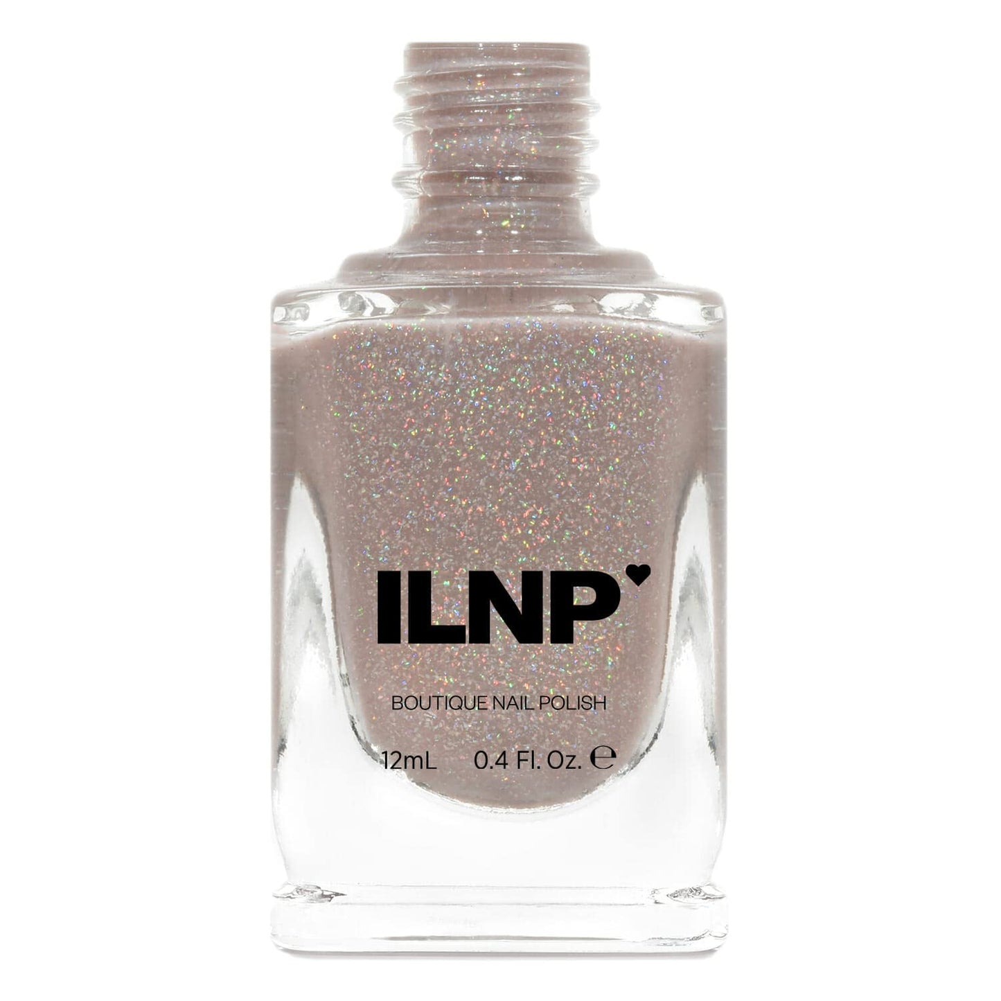 Ilnp Manor House - Taupe Holographic Sheer Jelly Nail Polish
