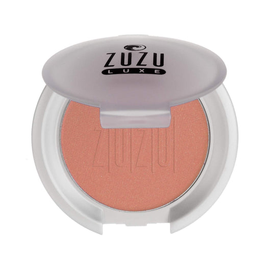 ZUZU LUXE Mineral Blush (Samba - Light Bronze/Warm Shimmer), Natural, Paraben Free, Vegan, Gluten-free, Cruelty-free, Non GMO, 0