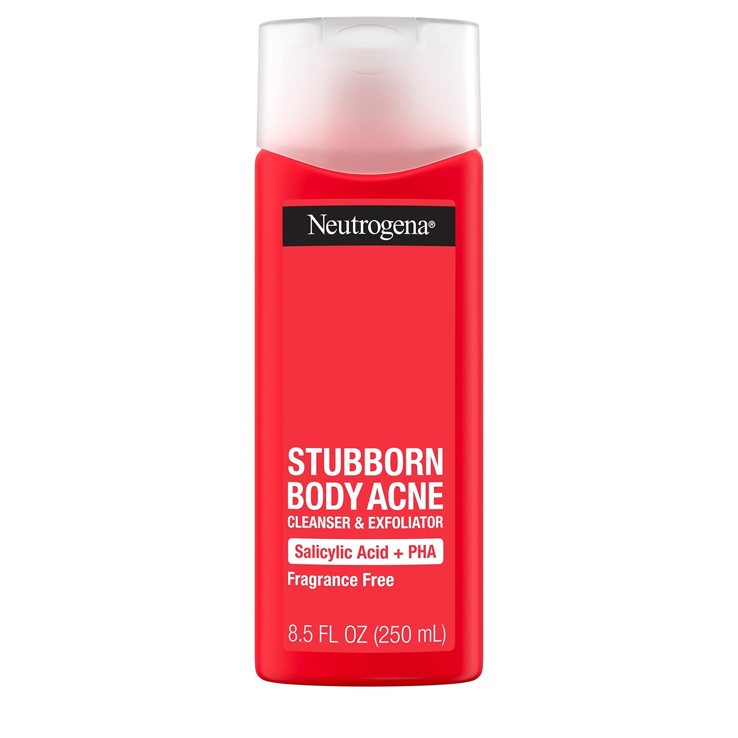 Neutrogena Stubborn Body Acne Cleanser & Exfoliator With Salicylic Acid & Pha For Acne-Prone Skin, Acne Treatment Gently Exfolia
