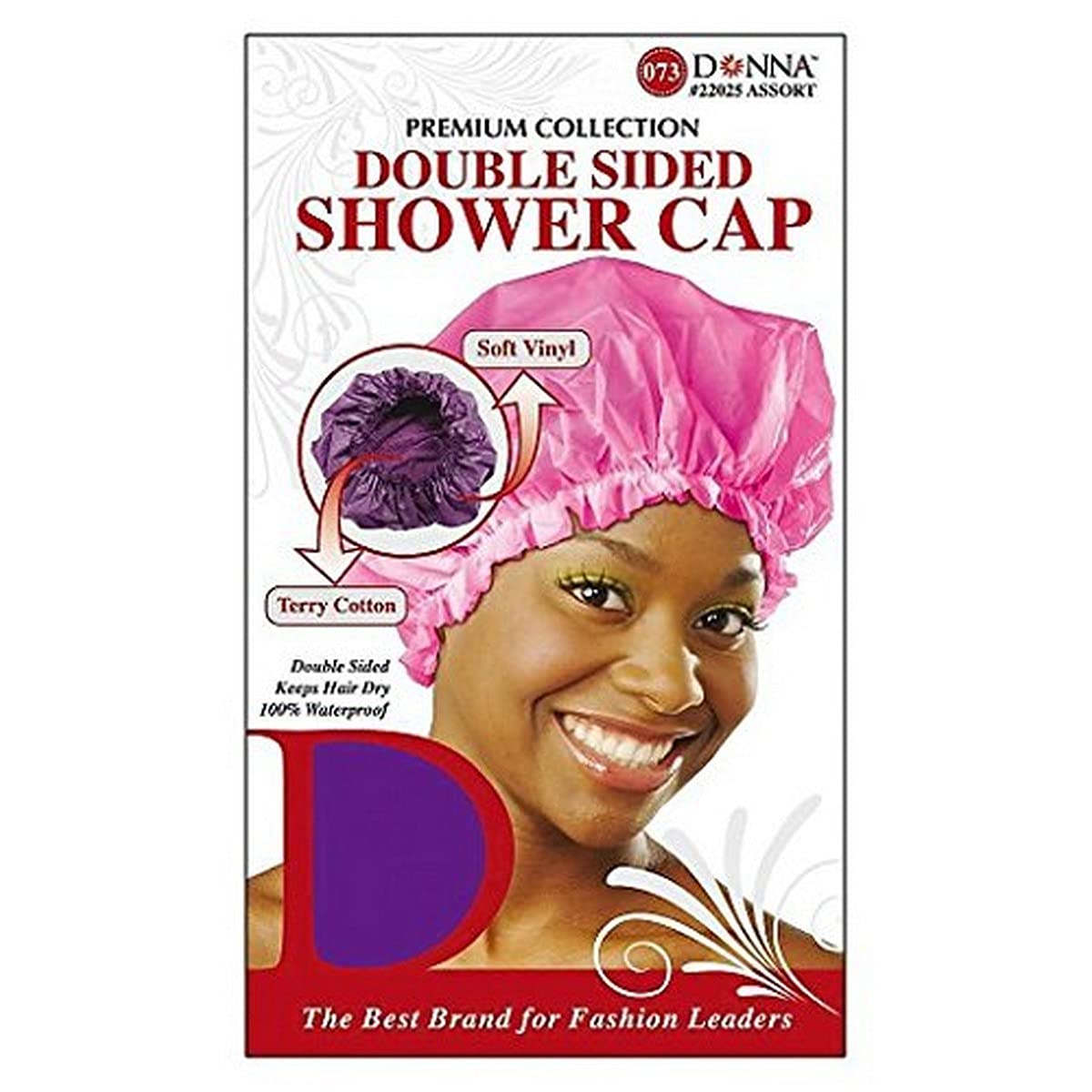 Donna Collection Shower Cap, Double Sided
