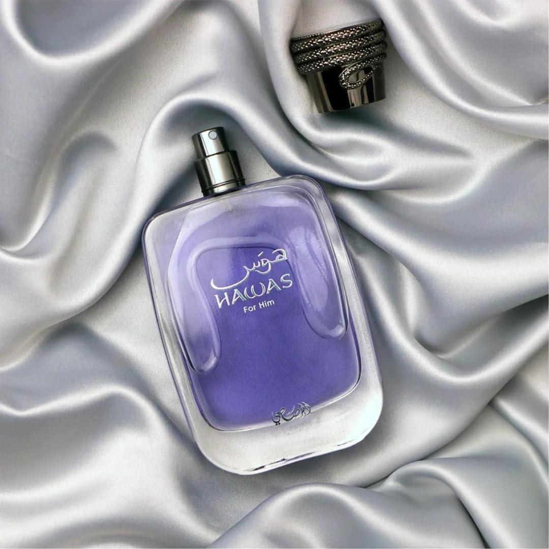 RASASI Hawas For Men | 100ML Long-Lasting Arabian Eau De Parfum - Bold Fragrance
