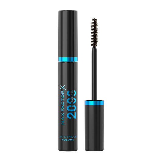 Max Factor 2000 Calorie Mascara Waterproof, Black Brown