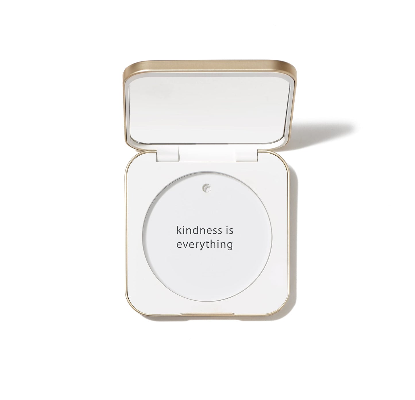 Jane Iredale Refillable Compact | Aluminum Shell & Magnetic Closure | Interior Mirror For On-The-Go Use | Compatible With All Po