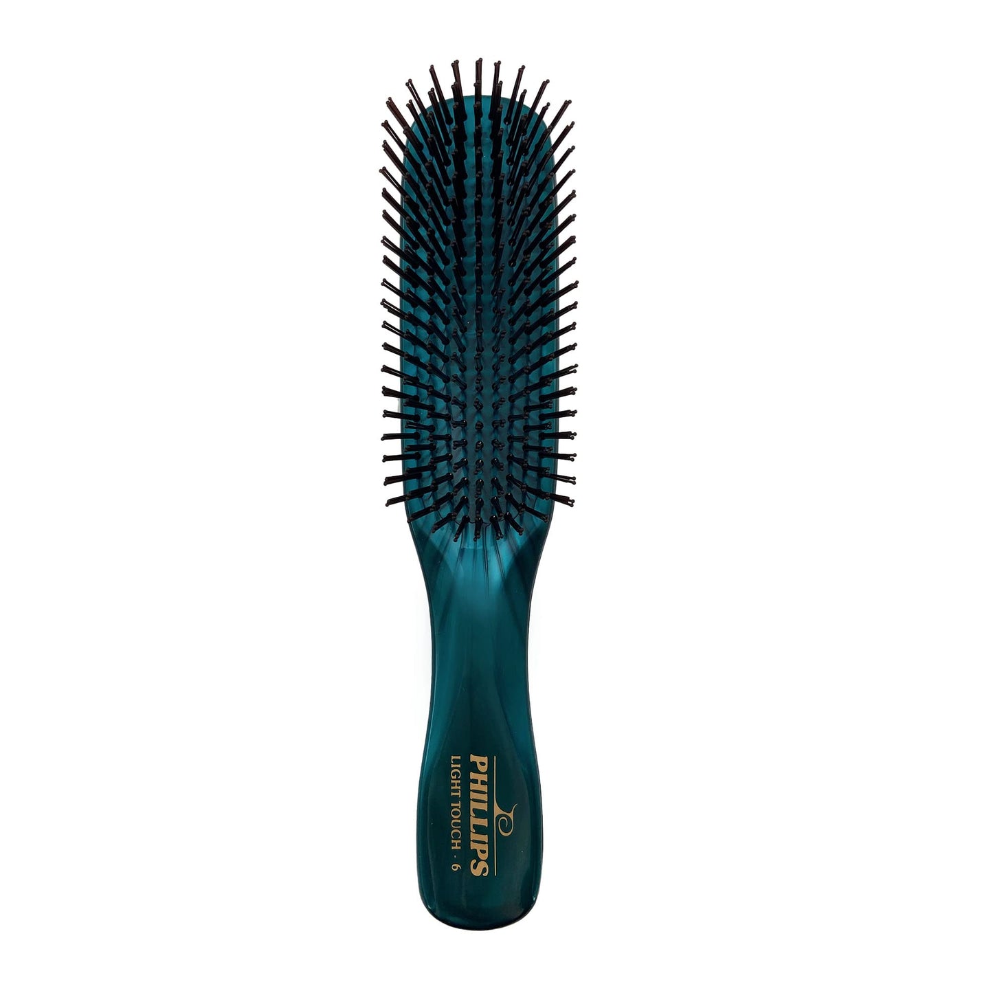 Phillips Brush Emerald Light Touch 6 Hair Brush - Part Of The Gem Collection