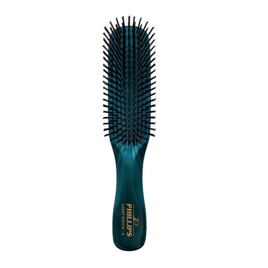 Phillips Brush Emerald Light Touch 6 Hair Brush - Part Of The Gem Collection