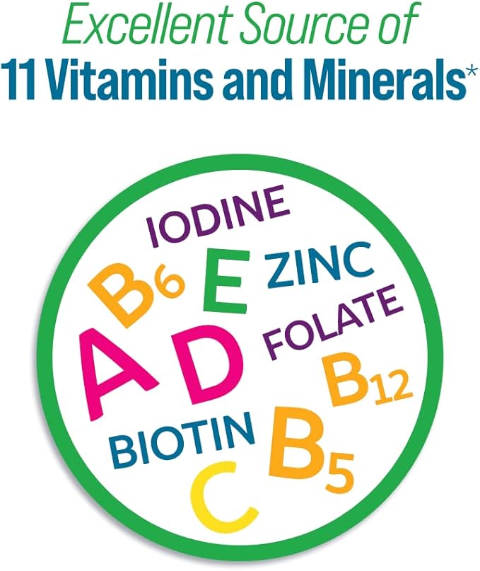 Culturelle Kids Multivitamin + Probiotic for Kids (Ages 2+) - 60 Count, Peach-Orange & Mixed Berry Flavor - Digestive Health & Immune Support Gummies with Lutein to Support Eye Health (Pack of 2)