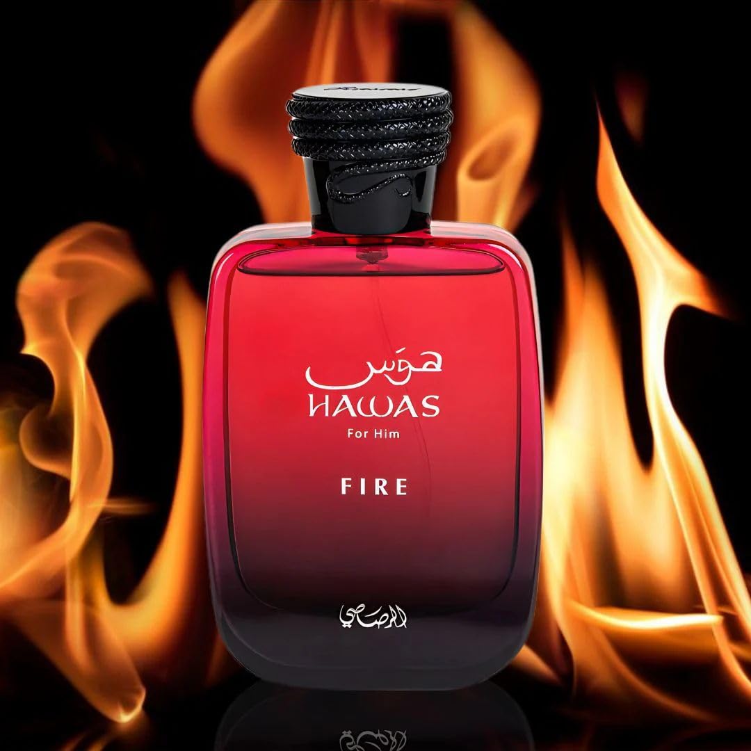 RASASI Hawas For Men | 100ML Long-Lasting Arabian Eau De Parfum - Bold Fragrance