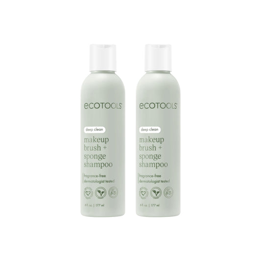 Ecotools Makeup Brush And Sponge Shampoo, Removes Makeup, Dirt, & Impurities From Makeup Brushes & Makeup Blending Sponges, Frag