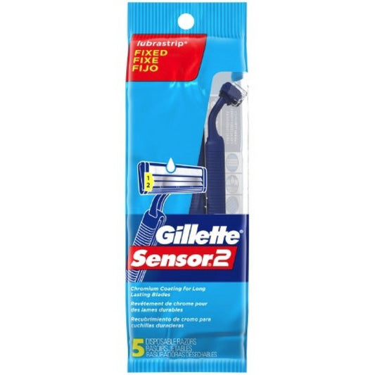 Gillette Sensor2 Disposable Razor 5 Ea