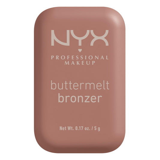 NYX PROFESSIONAL MAKEUP Matte Buttermelt Bronzer, Longwear Face Makeup with Up to 12 Hours of Wear, Vegan Formula - Deserve Butta (Light Medium Cool)