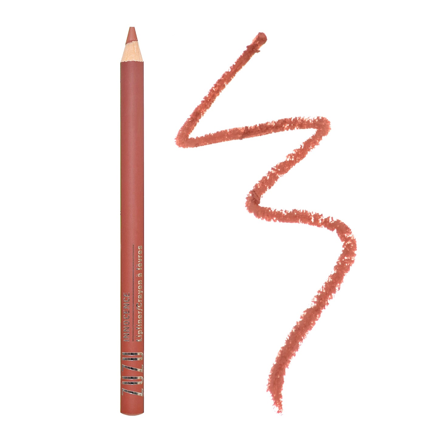 Zuzu Luxe Lip Pencil, Creamy Lipliner, long lasting, Infused with Jojoba Seed Oil and Aloe for ultra hydrated lips. Natural, Par