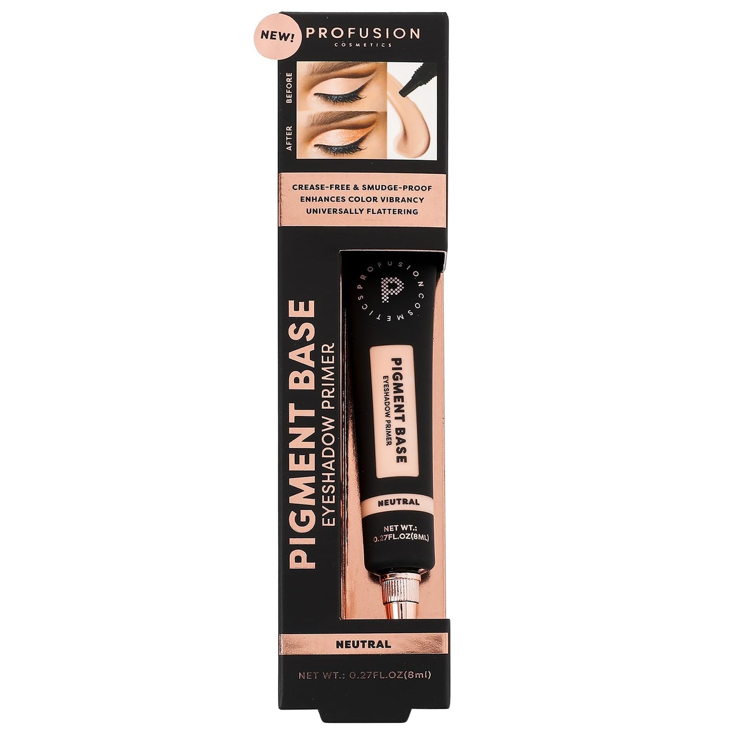 Profusion Cosmetics Pigment Base Eyeshadow Primer (Neutral)
