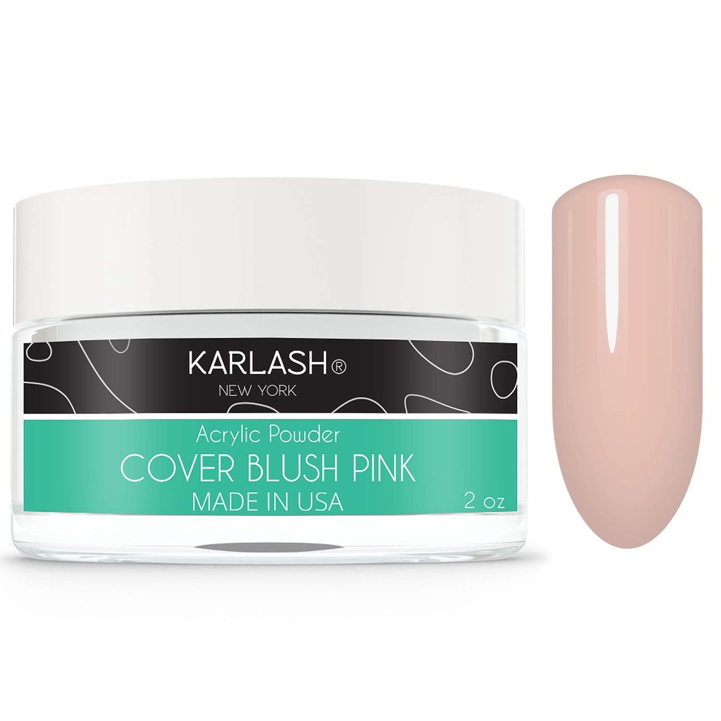 Karlash Professional Acrylic Powder 2 Oz (Cover Blush Pink 2 Oz)