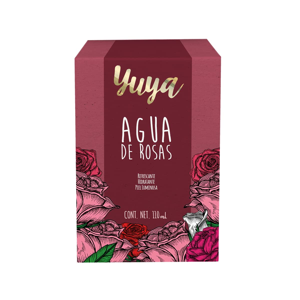 Yuya Cruelty-Free Makeup - Rose Water Toner For Glowing Skin, Deep Hydration & Maximum Nourishment. Ideal Ingredients For Health
