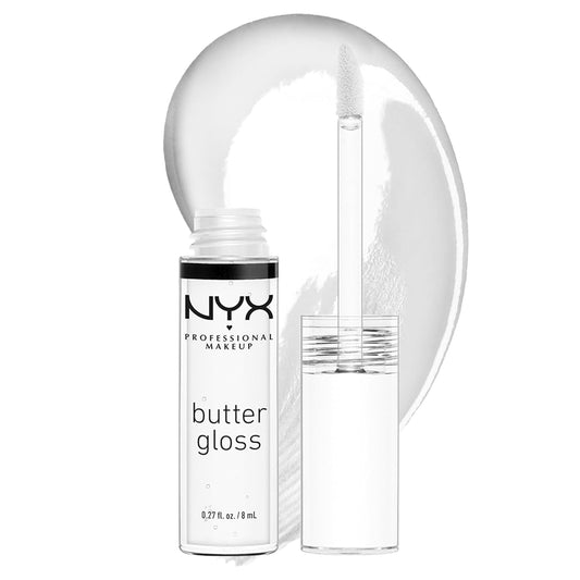NYX Butter Gloss | Non-Sticky Clear Lip Gloss for All Skin Tones