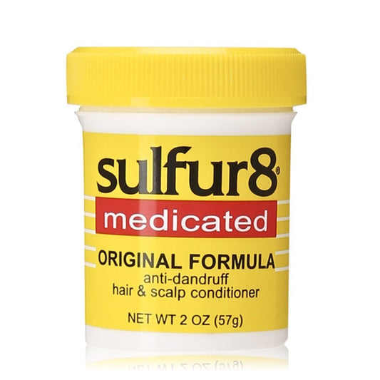 Sulfur8 Medicated Regular Formula Anti-Dandruff Hair and Scalp Conditioner 2 oz (Pack of 4)