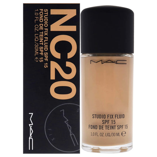 MAC Studio Fix Fluid Spf 15 Nc20, Clear