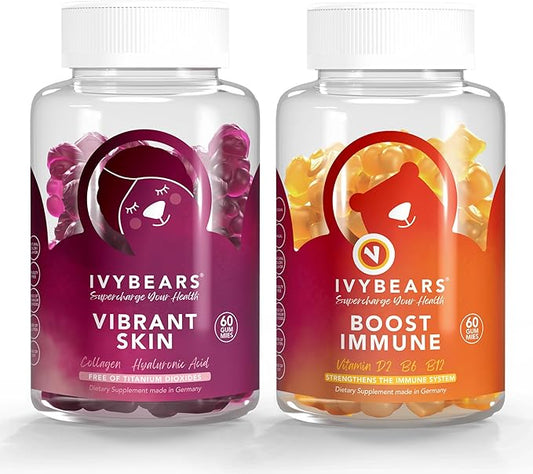 Vibrant Skin Gummies Boost Immune Gummies - 60 Count