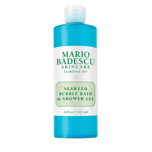 Mario Badescu Seaweed Bubble Bath & Shower Gel - 2-In-1 Daily Moisturizing Body Wash For Men And Women - Body Care Enriched With