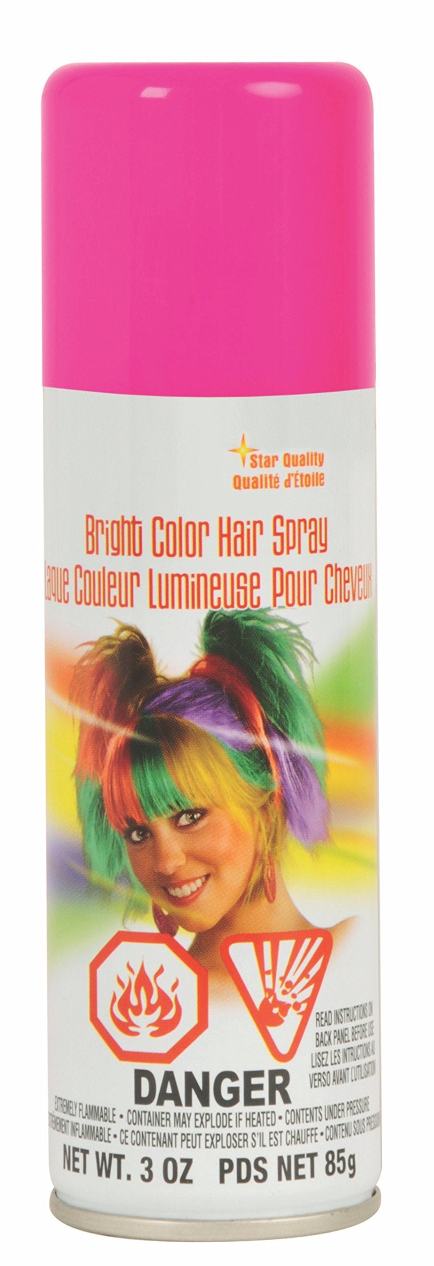 Rubie's Bright Color Hairspray, Pink