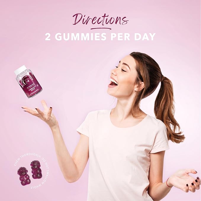 Vibrant Skin Gummies Boost Immune Gummies - 60 Count