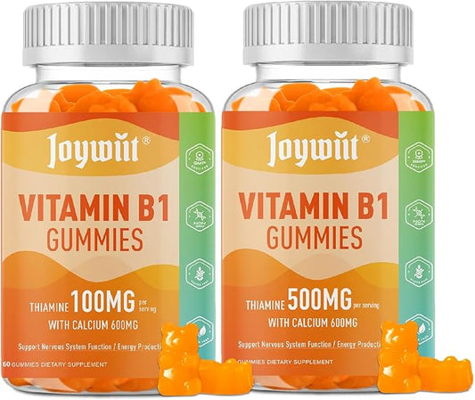 Vitamin B1 100mg and 500mg Gummies